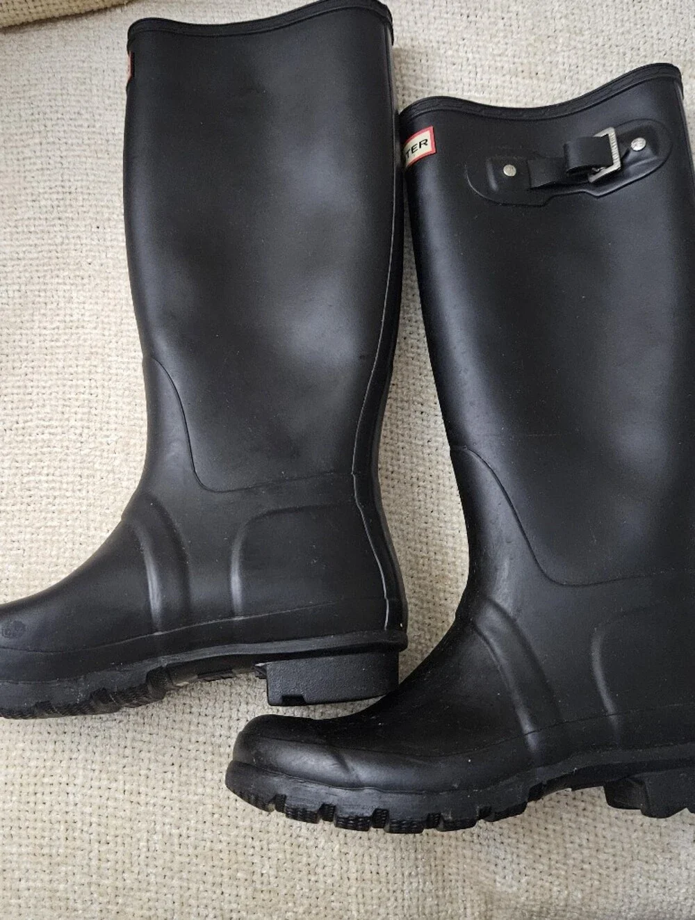 Hunter Classic Black Tall Rain Boots